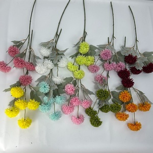 <span class=keywords><strong>Chrysanthème</strong></span> à 5 têtes, longue tige unique, fleur artificielle élégante, décoration de la maison, mariage, fenêtre, <span class=keywords><strong>prix</strong></span> de gros bas - Product Image 2