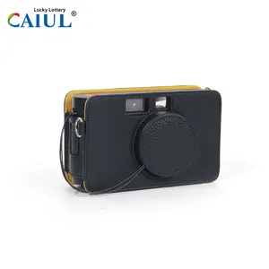 Tapa de lente Kodak Instax MS200/C210R para cámara fotográfica, protectora de cuero genuino con correa antiarañazos y diseño antipérdida - Product Image 3