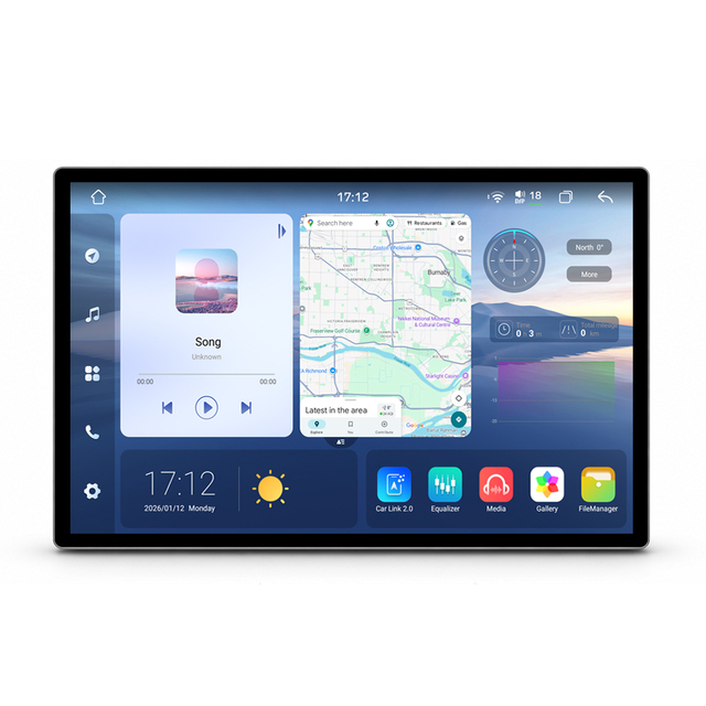 13 Inch Fyt UIS7870 Android 13 Car Radio 8Core 2.7GHz QLED 1920x1200 Wireless CarPlay 4G GPS Car Stereo