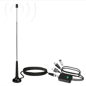 เสาอากาศวิทยุ FM แบบยืดหดได้สำหรับใช้ในอาคารเสาอากาศทีวีดิจิตอล UHF VHF