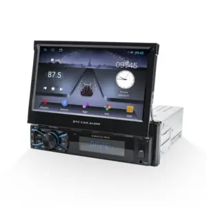 STC通用1 DIN 7英寸屏幕汽车安卓bt仪表盘屏幕立体声自动收音机多媒体播放器