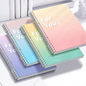Agendas Personalizadas al por Mayor con Tapa Dura de PP, Hojas Sueltas, Formato A5, Planificador, Cuadernos con Anillas Desmontables, Regalos Promocionales Empresariales - Product Image 1