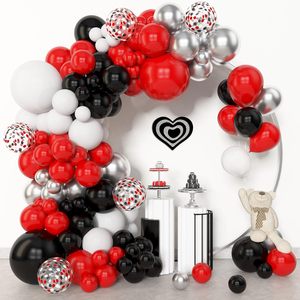 143 pièces Offre Spéciale Latex métallisé <span class=keywords><strong>confettis</strong></span> ballons arc guirlande Kit différentes tailles nouvel an anniversaire princesse mariage bébé douche - Product Image 6