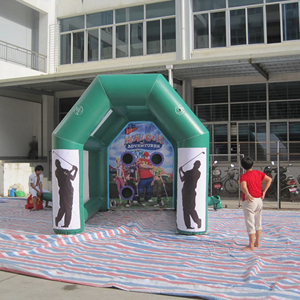 SPRING EMPIRE <b>Inflatable</b> Golf <b>Game</b> with PVC Material 500KG Capacity for 10 Passengers-Outdoor Sports Event Use - Product Image 1