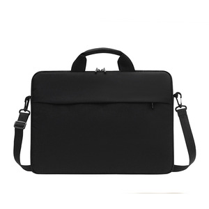 Sac pour ordinateur portable en polyester imperméable, bandoulière respirante, grande capacité, pochette à main, sac à bandoulière, sac pour ordinateur portable portable de 15,6 pouces - Product Image 4