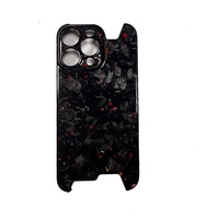 Offre Spéciale nouveaux modèles étui en fibre de carbone forgé pour iPhone 15 Pro Max fibre de carbone forgée 14pro max/15pro/14pro couverture de téléphone
