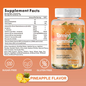 حلوى التسمير بالعلامة الخاصة بالجملة، معزز تسمير البشرة للبالغين، مستلزمات التسمير، تسمير صحي للبشرة معزز - Product Image 5