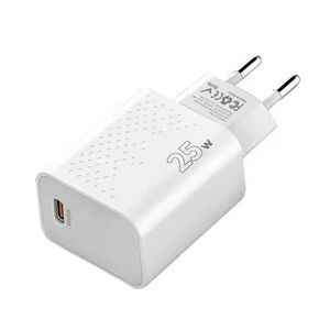 Chargeur mural PD 25W USB-C à charge rapide, adaptateur de voyage avec prise US/EU pour Huawei Xiaomi - Product Image 2