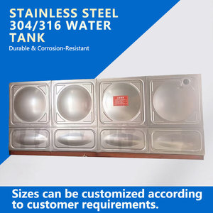 Tanque de Almacenamiento de Agua de Gran Capacidad de 5000 Litros, Acero Inoxidable SUS304/SUS316L, Producció<span class=keywords><strong>n</strong></span> OEM - Product Image 1