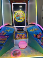 Groothandel Super Disc Throwing Arcade Machine Muntenautomaat Ticket Spelautomaat voor Spelhallen
