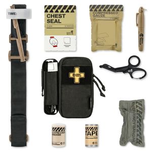 Kit Tattico Vuoto Rhino Rescue Mini Ifak Pouch Molle per Pronto Soccorso da Combattimento, Sopravvivenza Outdoor, Emergenza e Trauma con Laccio Emostatico - Product Image 2
