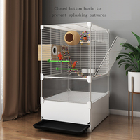 Cage à oiseaux/Cage à perroquets/Cage à ara guêpette, grande cage de luxe spécialisée, villa/petite cage à oiseaux anti-fuite pour un usage domestique