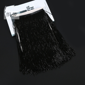 Nuova <span class=keywords><strong>Passamaneria</strong></span> in Pizzo con Perline di Vetro Fatte a Mano da 30 CM (11.8 Pollici) per Abiti e Vestiti, Frange con Nappe per Capi d'Abbigliamento - Product Image 3