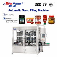 Machine de remplissage automatique de bouteilles de sauce pour chili, tomate et ketchup