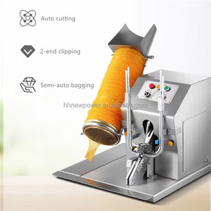 เครื่องบรรจุถุงตาข่ายกึ่งอัตโนมัติสำหรับวอลนัท ถั่วลิสง ส้ม ผักและผลไม้ มันฝรั่ง กระเทียม หัวหอม - Product Image 2