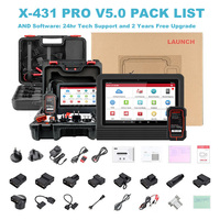 LAUNCH X431 PRO V5.0 Elite Bidireccional Scan Car obd2 Tool Xtool Scanner Herramienta de diagnóstico para todos los coches