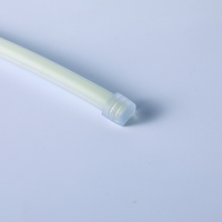 Connecteur et prise d'alimentation Gloriva IP65 étanche en PVC blanc pour usage hôtelier, compatible avec bande LED COB AC220V/DC12V 6000K 50m, garantie 2 ans