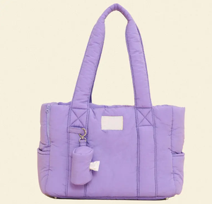 Küçük köpek çanta hafif yavru taşıyıcı moda kadın tote için evcil hayvan çantası küçük yavrular çanta gıda su Poop çanta evcil hayvanlar için - Product Image 4