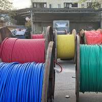 Cable THW THWN aislado de PVC con revestimiento de nailon 1/0 2/0 3/0 4/0 Awg trenzado calibre 14 THHN cable sólido