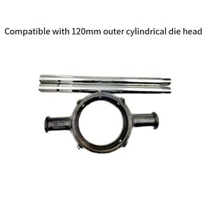 Jeu de clés <span class=keywords><strong>à</strong></span> incisives manuelles pour filetage de tuyaux d'eau <span class=keywords><strong>à</strong></span> cadre rond, en alliage de zinc, qualité DIY, personnalisable OEM - Product Image 5