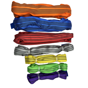 10 tấn 10m/20m cường độ cao polyester Vòng <span class=keywords><strong>Sling</strong></span> Webbing <span class=keywords><strong>Sling</strong></span> vô tận nâng <span class=keywords><strong>Sling</strong></span> - Product Image 5