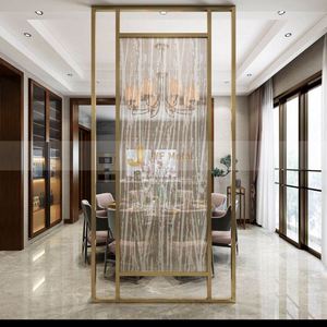 EX954 Premium Stainless Steel Screen <b>Divider</b> for Luxury Interior Design - Product Image 4