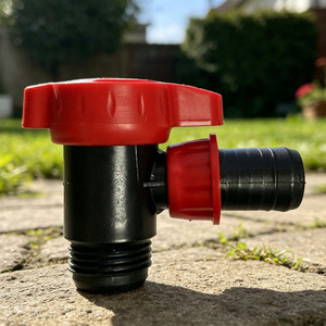 Valvola a Gomito con Filettatura Maschio da 16mm, Valvola di Chiusura in Plastica per Irrigazione a Goccia con Connettore Barbato - Product Image 5