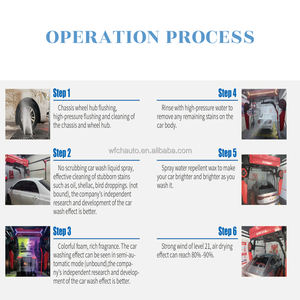 เครื่องล้างรถแบบไม่มีสัมผัสระบบ360แบบหมุนด้วยไฟฟ้าแบบแขนเดียวทำงานอัตโนมัติสำหรับงานอุตสาหกรรม - Product Image 3