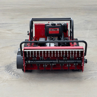 Robot Peralatan Pertanian dan Kehutanan zero turn flail crawler 12HP 15HP 16HP 18HP Mesin Pemotong Rumput Kendali Jarak Jauh
