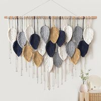 Décoration murale moderne en macramé, style bohème, en coton tissé, pour appartement, livraison directe pour anniversaire