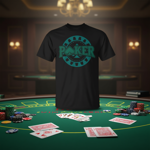 T-shirt Poker Chips pour joueur de poker, joueur de cartes, joueur d'argent - Product Image 3