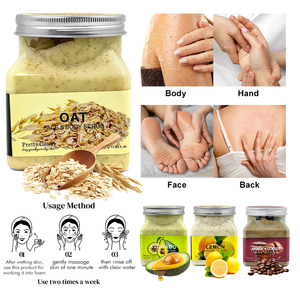 <span class=keywords><strong>Exfoliante</strong></span> corporal <span class=keywords><strong>de</strong></span> <span class=keywords><strong>cara</strong></span> <span class=keywords><strong>de</strong></span> <span class=keywords><strong>avena</strong></span> orgánico natural con logotipo personalizado <span class=keywords><strong>exfoliante</strong></span> corporal hidratante - Product Image 4