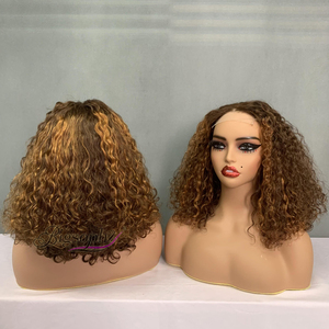 วิกผมบ๊อบลูกไม้ 4x4 รุ่นหรูหราทันสมัย ขนาด 14 นิ้ว ผมแท้ น้ำหนักเบา ระบายอากาศได้ดี สวมใส่ได้ทันที ไม่ต้องใช้กาว เหมาะสำหรับลุคประจำวัน - Product Image 4