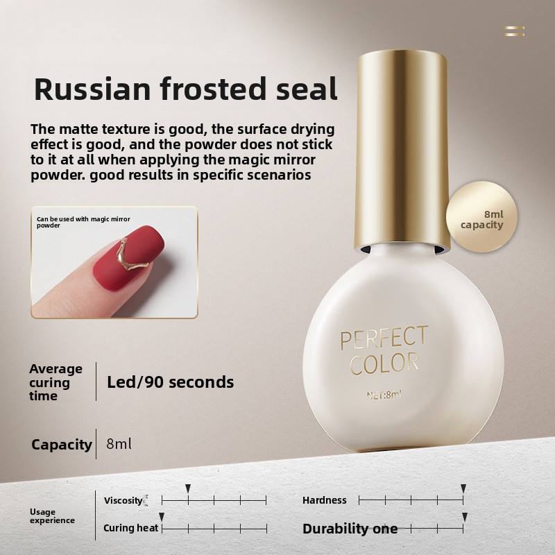 Fini mat russe [poudre matifiante antiadhésive]