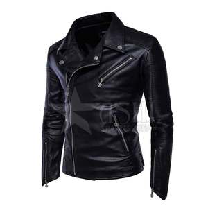 Best Selling Unique Design <b>Slim</b> <b>Fit</b> Stylish Winter Fashion Leather <b>Jacket</b> for Men Manufactured with High Street Style - Product Image 2