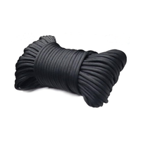 Cordon de parachute tactique en nylon RopeNet, diamètre 4 mm, corde tressée, longueur personnalisée pour les sports de plein air, bracelets, cordons