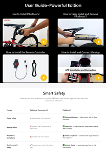 Kit de Conversión de Bicicleta Eléctrica <span class=keywords><strong>LIVALL</strong></span> PikaBoost 2 para Bicicletas de Montaña, Motor de Buje con Voltaje de 36v, Pantalla LCD y Controlador para Ciclismo - Product Image 6