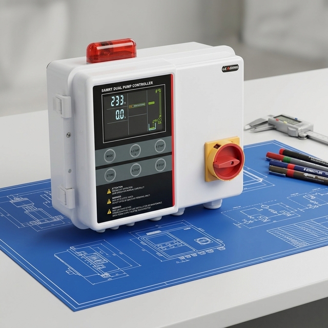 Heavy-duty Electric Control Panel for Water Pumps, 0.5 to 3HP Power Range, Stable Performance for Water Systems