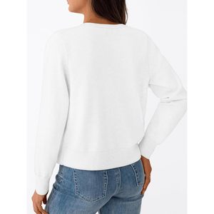 Lightweight <b>Cardigan</b> <b>Sweaters</b> For Women Long Sleeve Knitted Simple Fashion Top - Product Image 4