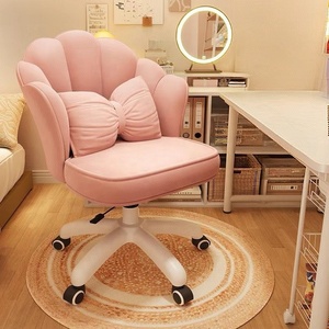 Wholesale Rotating Lifting Chairs Office Furniture Chair Makeup Pillow Cushion Bedroom Dresser <b>Stool</b> Chair for Salon with Swivel - Product Image 4
