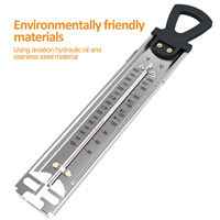 Termometer Permen Stainless Steel dengan Klip Panci Analog untuk Sirup Gula, Selai, Jelly, dan Penggorengan
