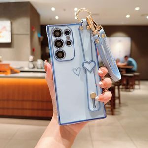 Coque de protection pour <span class=keywords><strong>Samsung</strong></span> S25 Ultra S24FE, motif animal, avec dragonne électroplaquée, transfrontalier - Product Image 6