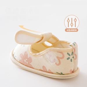 Chaussettes à semelle souple pour bébé 6-12 mois Chaussures à sangle de dessin animé Semelle antidérapante Chaussures pour bébé - Product Image 4