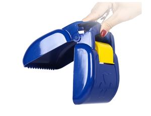 Pelle à crottes pour chiens en plastique écologique avec grande pince et sac poubelle pour ramasser les crottes de chiens - Product Image 3