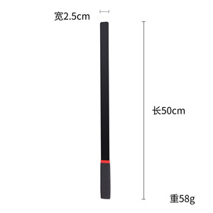 Fouet de punition SM noir Flirting Ruler, jouet sexuel pour adultes, pour jeux de rôle - Product Image 3