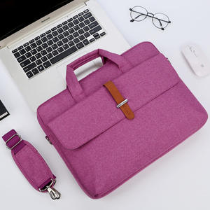 Une épaule Portable PU sac d'<span class=keywords><strong>ordinateur</strong></span> unisexe sac à main LOGO imprimer femmes cahier porte-documents hommes tablette couverture personnalisé sacs pour <span class=keywords><strong>ordinateur</strong></span> portable - Product Image 3