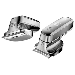 Self-Haircut Trimmer Kit Cordless USB Rechargeable Electric <b>Razor</b> Curved Blades for <b>Head</b> Beard and Body LED Display Waterproof - Product Image 1