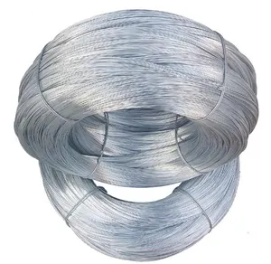 Dingzhou en iyi grup sıcak daldırma galvanizli tel galvanizli demir tel bağlama teli