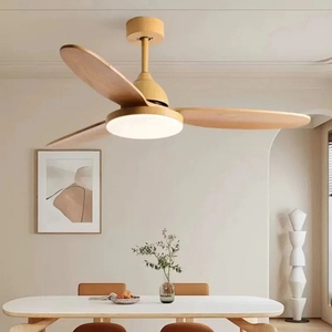Bois massif pour salon et salle à manger, maison, plafonnier intégré, <span class=keywords><strong>ventilateur</strong></span> - Product Image 1