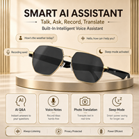 Lunettes de traduction intelligentes IA : Traducteur vocal instantané en 137 langues, sans fil, pour voyages d'affaires (OEM)